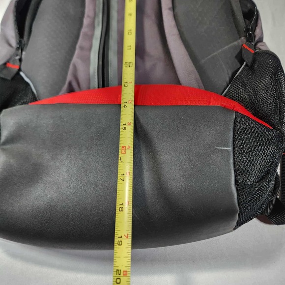 Lenovo - Laptop Backpack Travel School Work Lightweight‎ - Gray Red - Picture 3 of 4